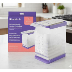 Recipiente para almacenamiento de leche materna