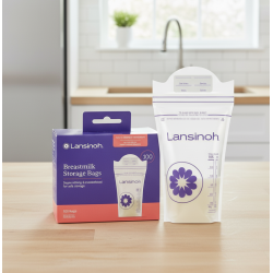100 Bolsas para almacenamiento de leche materna Lansinoh