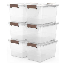 Caja transparente multiusos 18x15 cm