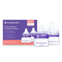 Set 2 Pepes con mamila Lansinoh anticólicos 2 Onzas