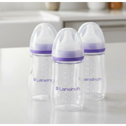 Set 3 Pepes con mamila NaturalWave Lansinoh