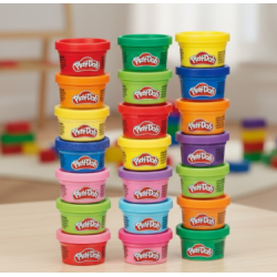 20 Latas de Play-Doh de 1 Onza