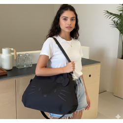 Maletín de viaje Hello Kitty color negro 45x33 cm