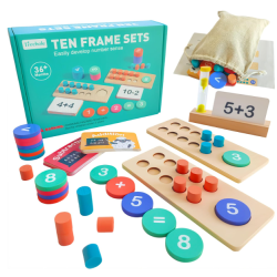 Juego de Clasificación Montessori  143 piezas