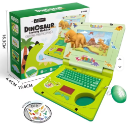 Computadora portátil educativa para niños 19x16 cm