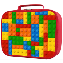 Bolsa de almuerzo hermética de bloques