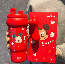 Termo aislado de acero inoxidable 900 ml con asa