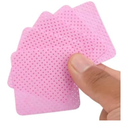 200 Toallitas removedores de pegamento de pestañas