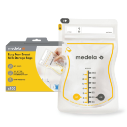 100 Bolsas de almacenamiento de leche materna Medela