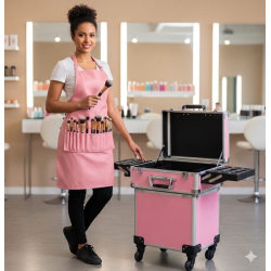 Organizador de cosméticos grande para maquillaje, arte uñas, peinado