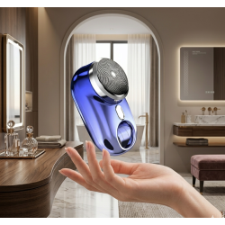 Mini afeitadora eléctrica giratoria