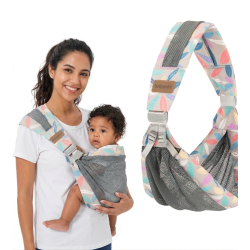 Fular portabebés ergonómico para recién nacidos