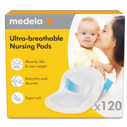 120 Pads lactancia materna desechables Medela