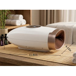 Masajeador de mano eléctrico inteligente con calor CORDLESS
