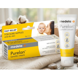 Crema para pezones de Lanolina Medela