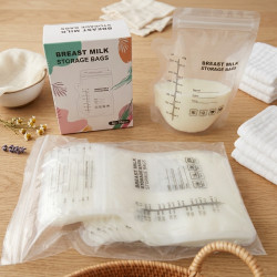 30 Bolsas de almacenamiento leche materna 8 Onzas.