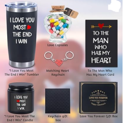 Obsequio hombre vaso vela