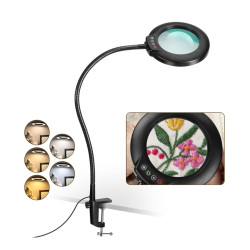 Lámpara Luz LED con Lupa 10 X