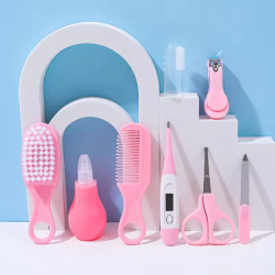 Kit de cuidado y aseo para bebés 8 en 1