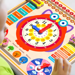 Calendario de aprendizaje Montessori
