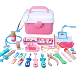 Kit educativo de simulación de médico para niños