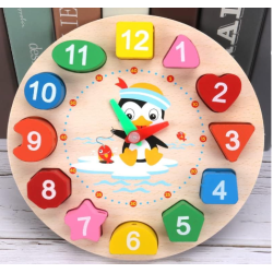 Reloj de clasificación de color, estimulación temprana