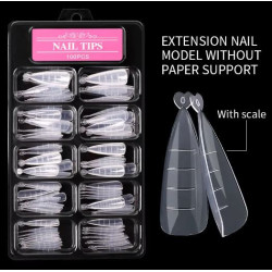 100 Tips para uñas esculpidas cobertura completa